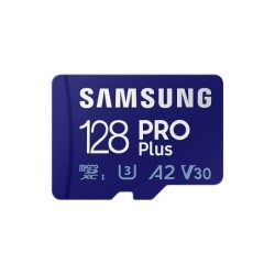 Scheda Micro SDXC Samsung PRO Plus 128 GB UHS-I U3 Classe 10 con adattatore