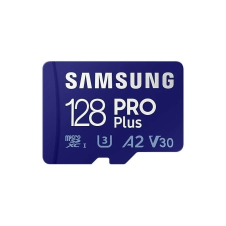 Scheda Micro SDXC Samsung PRO Plus 128 GB UHS-I U3 Classe 10 con adattatore