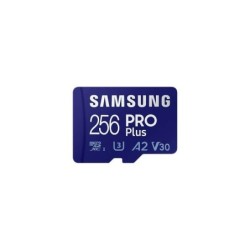 Scheda Micro SDXC Samsung PRO Plus 256 GB UHS-I U3 Classe 10 con adattatore