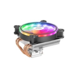 Mars Gaming Ventilador CPU 120mm con Disipador 4 Heatpipes- Iluminacion ARGB - Velocidad Max. 2200rpm