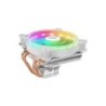 Ventola CPU Mars Gaming da 120 mm con dissipatore a 4 tubi di calore - Illuminazione ARGB - Velocità max. 2200 giri/min - Colore
