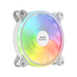Ventola Mars Gaming da 120 mm - Doppia illuminazione ARGB - Velocità max. 1100 giri/min