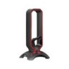 Mars Gaming MHHPRO Supporto per cuffie da gioco 3 in 1 - Mouse Bungee - HUB USB 3.0 - Flusso RGB - 125x125x254mm - Colore nero