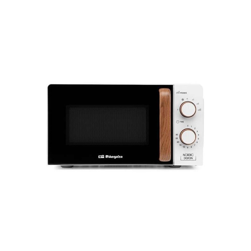 Orbegozo Mi 2122 Microondas - Capacidad 20L - Potencia 700W - 6 Niveles de Potencia - Temporizador 30min - Descongelacion - 230V Orbegozo Mi 2122 Microondas - Capacidad 20L - Potencia 700W - 6 Niveles de Potencia - Temporizador 30min - Descongelacion - 230V