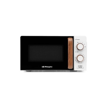 Microonde Orbegozo Mi 2122 - Capacità 20 litri - Potenza 700 W - 6 livelli di potenza - Timer 30 minuti - Scongelamento - 230 V