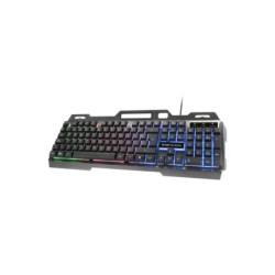 Tastiera da gioco USB Mars Gaming MK120 - Illuminazione FRGB - Realizzata in alluminio - Antighosting - Cavo da 1,50 m