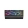 Mars Gaming MK320 Teclado Hibrido USB - Retroiluminacion LED RGB - Reposamuñecas Acolchado - Antighosting - Cable de 1.50m