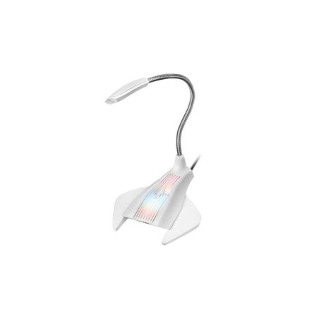 Microfono da tavolo Mars Gaming MMiC con collo flessibile USB - Illuminazione RGB - Pulsante Mute - Cavo da 1,50 m