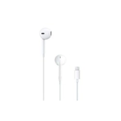 Cuffie binaurali Apple EarPods Lightning - Microfono integrato - Controllo volume - Colore bianco