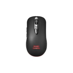 Mars Gaming MMW2 Raton Inalambrico USB 3200dpi - Switches Mecanicos HUANO - Iluminacion RGB Flow - Uso Diestro