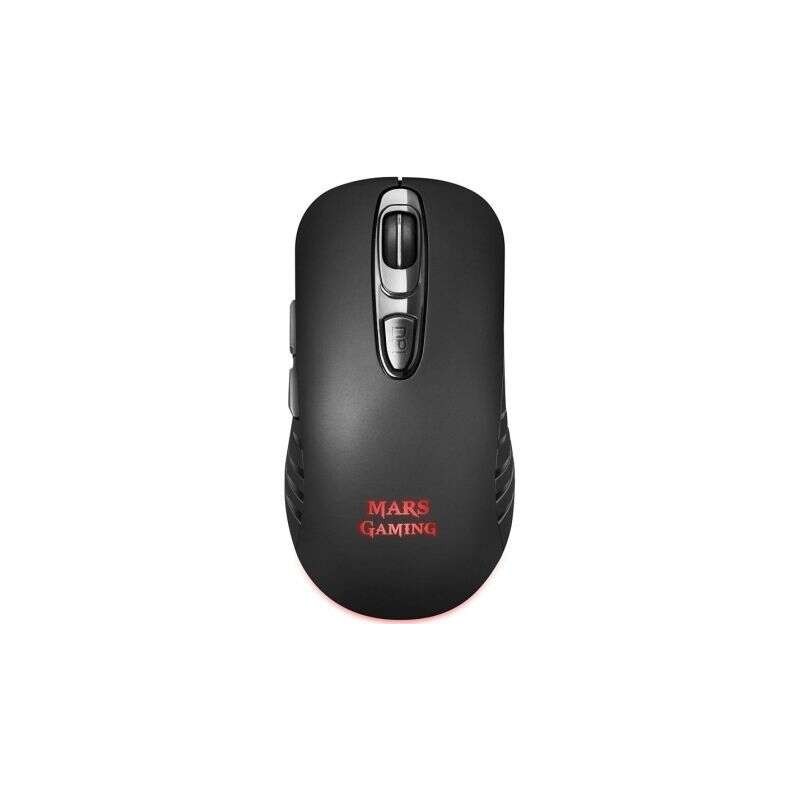 Mars Gaming MMW2 Raton Inalambrico USB 3200dpi - Switches Mecanicos HUANO - Iluminacion RGB Flow - Uso Diestro Mars Gaming MMW2 Raton Inalambrico USB 3200dpi - Switches Mecanicos HUANO - Iluminacion RGB Flow - Uso Diestro