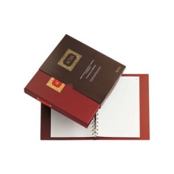 Miquel Rius Minute Book Fogli mobili A4 - Copertine in plastica - Meccanismo ad anelli - 100 fogli da 102 gr/m2