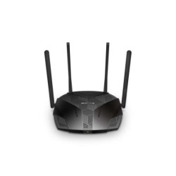 Mercusys Router Wireless WiFi 6 Dual Band - 4 Porte 10/100/1000Mbps - 4 Antenne 5dBi - OFDMA, MU-MIMO