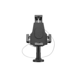 Aisens Soporte Antirobo de Sobremesa / Pared Ajustable (1 Pivote) para Tablet - Color Negro