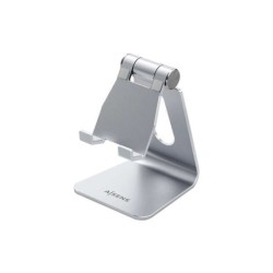 Supporto da tavolo Aisens regolabile taglia M (1 perno) per cellulare/tablet - colore argento