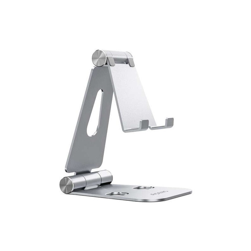 Aisens Soporte de Sobremesa Tamaño XL Ajustable (2 Pivotes) para Movil / Tablet - Color Plata Aisens Soporte de Sobremesa Tamaño XL Ajustable (2 Pivotes) para Movil / Tablet - Color Plata