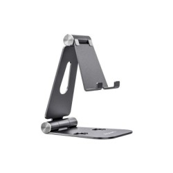 Supporto da tavolo Aisens regolabile taglia XL (2 perni) per cellulare/tablet - colore grigio