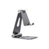 Aisens Soporte de Sobremesa Tamaño XL Ajustable (2 Pivotes) para Movil / Tablet - Color Gris
