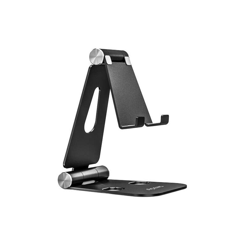 Aisens Soporte de Sobremesa Tamaño XL Ajustable (2 Pivotes) para Movil / Tablet - Color Negro Aisens Soporte de Sobremesa Tamaño XL Ajustable (2 Pivotes) para Movil / Tablet - Color Negro
