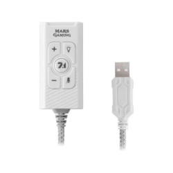Scheda audio esterna Mars Gaming MSC2W USB 7.1 - Jack audio da 3,5 mm