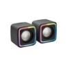 Altoparlanti Mars Gaming MSCUBE da 8 W - Illuminazione RGB - Suono DSP - USB, ingresso jack da 3,5 mm - Compatto e leggero