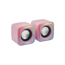 Altoparlanti Mars Gaming MSCUBE da 8 W - Illuminazione RGB - Suono DSP - USB, ingresso jack da 3,5 mm - Compatto e leggero