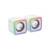 Altoparlanti Mars Gaming MSCUBE da 8 W - Illuminazione RGB - Suono DSP - USB, ingresso jack da 3,5 mm - Compatto e leggero