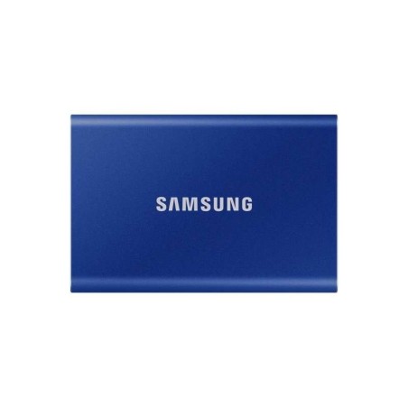 Disco rigido esterno SSD Samsung T7 da 500 GB NVMe USB 3.2 - blu