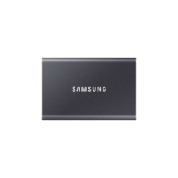 Disco rigido esterno SSD Samsung T7 da 500 GB NVMe USB 3.2 - grigio