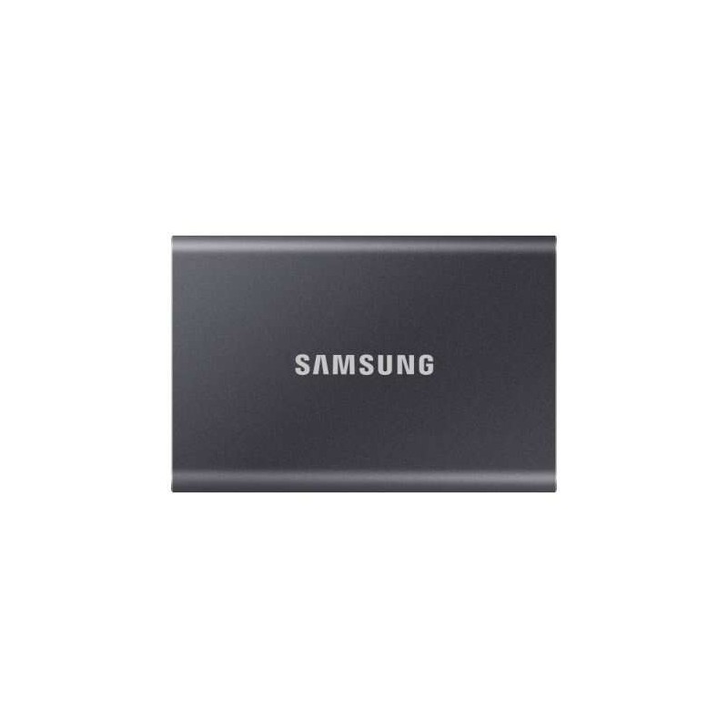 Disco rigido esterno SSD Samsung T7 da 500 GB NVMe USB 3.2 - grigio Disco rigido esterno SSD Samsung T7 da 500 GB NVMe USB 3.2 - grigio