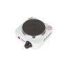 Muvip Cucina Elettrica 1 Piastra 500W - 5 Livelli di Potenza - Termostato con Sistema di Sicurezza
