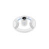 Bilancia da bagno digitale Muvip Round Design - Schermo LCD - Piattaforma in vetro - Peso max. 180 kg - Spegnimento automatico