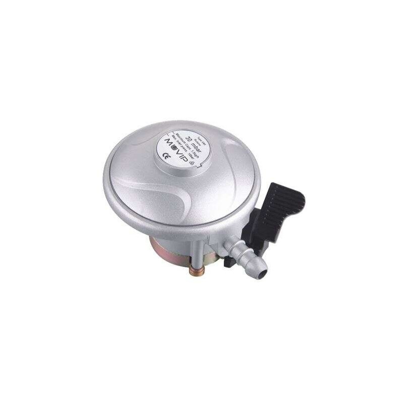 Muvip Reductor de Gas Butano - Presion de Salida 30mbar - Conexion Entrada 20mm Muvip Reductor de Gas Butano - Presion de Salida 30mbar - Conexion Entrada 20mm
