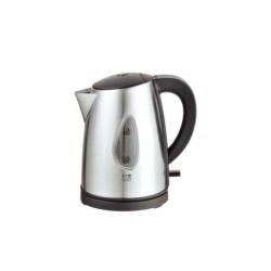 Muvip Hervidor de Agua Electrico 2200W - Capacidad 1L - Cuerpo de Acero Inoxidable - Indicador de Nivel - Base Giratoria