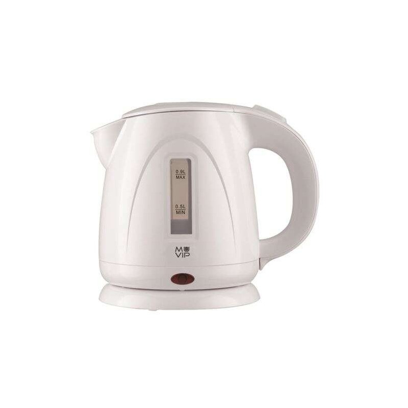Muvip Hervidor de Agua Electrico 1300W - Capacidad 0.9L - Indicador de Nivel - Base Giratoria Muvip Hervidor de Agua Electrico 1300W - Capacidad 0.9L - Indicador de Nivel - Base Giratoria