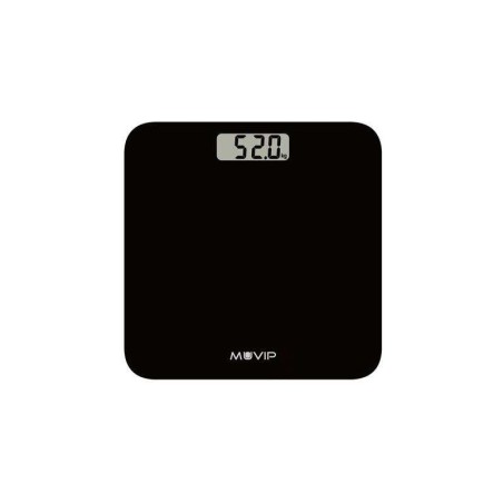 Bilancia Pesapersone Digitale Muvip - Portata 180Kg - Sensori ad Alta Precisione - Colore Nero