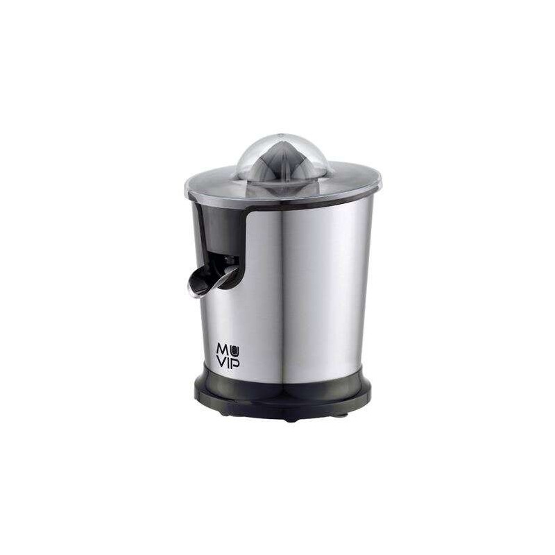 Spremiagrumi Elettrico Muvip Inox 300W - Corpo e Filtro in Acciaio Inox - Sistema Antigoccia - Cono 2 Dimensioni Spremiagrumi Elettrico Muvip Inox 300W - Corpo e Filtro in Acciaio Inox - Sistema Antigoccia - Cono 2 Dimensioni