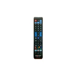 Telecomando universale per Smart TV Muvip serie Large - Combina 4 dispositivi in 1 TV, DVD, Blu-Ray, Satellite