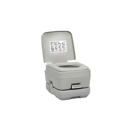 Muvip Inodoro Quimico Portatil - Deposito 10L - Tanque de Agua 12L - Bomba Manual de Fuelle