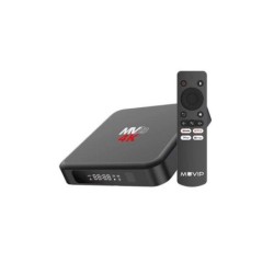 Muvip Mini PC Smart TV MV20 4K 5G - Android 12 - Quad Core - 4GB RAM - 32GB - Colore Nero