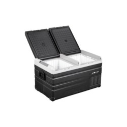 Frigorifero Portatile con Compressore Muvip LG 72 Litri Doppia Zona - Doppia Porta - Compressore Silenzioso - Colore Nero
