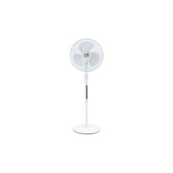 Muvip Ventilador de Pie - 40cm - 45w - Base Reforzada - 3 Velocidad - Color Blanco