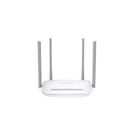 Mercusys Wireless N Router 300Mbps - 4 Porte 10/100Mbps - 4 Antenne 5dBi - Tecnologia 2x2 MIMO - Copertura WiFi fino a 500m2