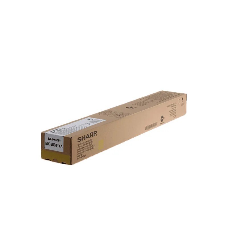 Cartuccia toner giallo originale Sharp MX36 - MX36GTYA