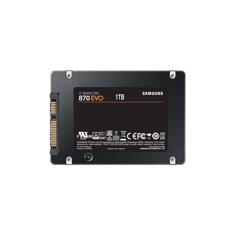 Samsung 870 EVO Disco Duro Solido SSD 1TB 2.5" SATA3 Samsung 870 EVO Disco Duro Solido SSD 1TB 2.5" SATA3