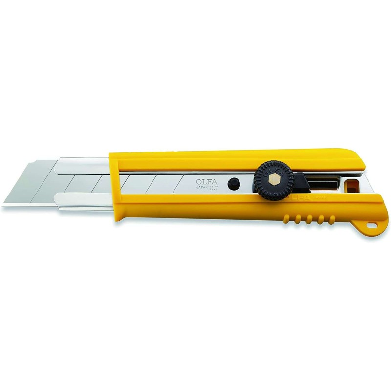 Olfa NH-1 Cutter con Bloqueo de Trinquete - Empuñadura de Goma - Canal de Acero Inoxidable Olfa NH-1 Cutter con Bloqueo de Trinquete - Empuñadura de Goma - Canal de Acero Inoxidable