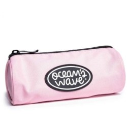 Oceans Wave Estuche Redondo - Gran Amplitud - Color Rosa Pastel