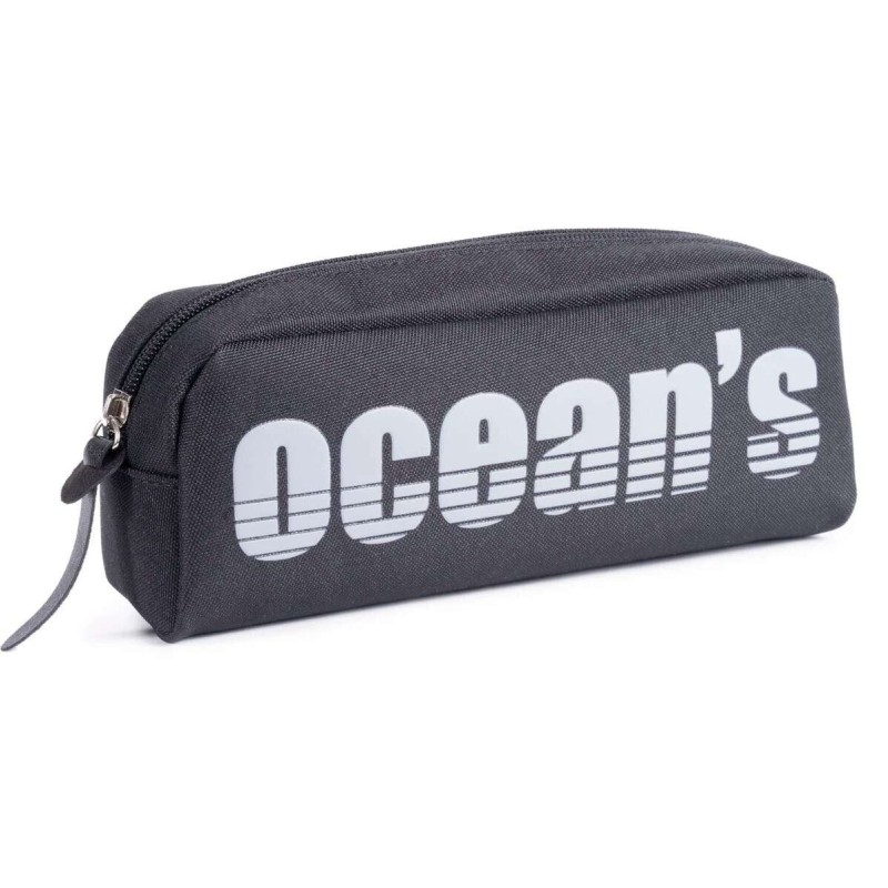 Astuccio Oceans Wave California 1 con cerniera - Manico ergonomico - Colore grigio scuro Astuccio Oceans Wave California 1 con cerniera - Manico ergonomico - Colore grigio scuro