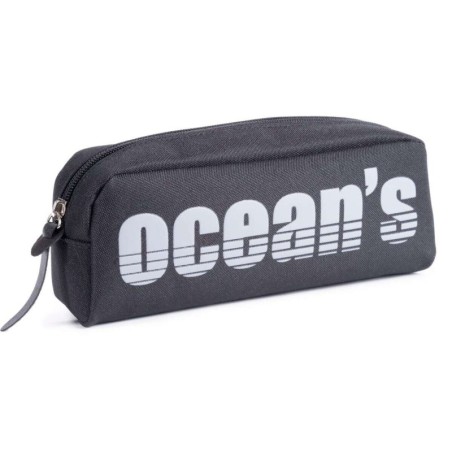 Oceans Wave California Estuche de 1 Cremallera - Tirador Ergonomico - Color Gris Oscuro