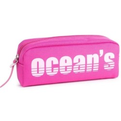 Custodia con cerniera Oceans Wave California 1 - Maniglia ergonomica - Colore fucsia